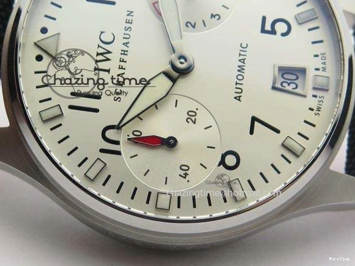 MIROTIME 1229 Big Pilot Real PR IW500432 DFB Limited Edition ZF 1:1 Best Edition On Black Nylon Strap A Fashionable 7276